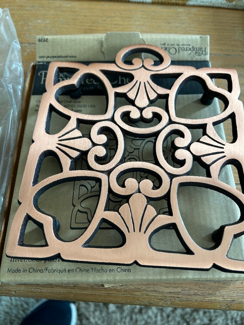 The Pampered Chef Round up from the heart 2008 trivet